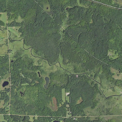 Aerial imagery of McCackron Brook, MN