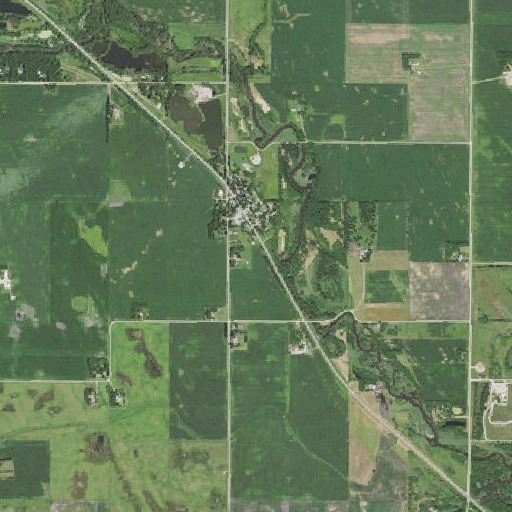 Aerial imagery of McLeod County, MN