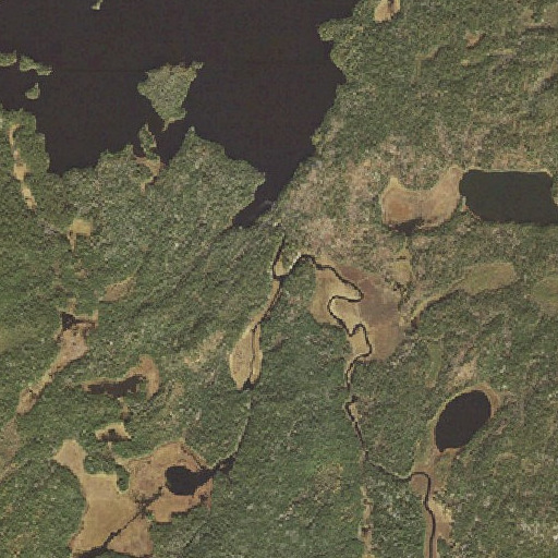Aerial imagery of Mule Creek, MN
