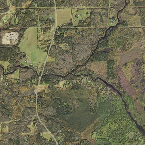 Aerial imagery of Partridge River, MN