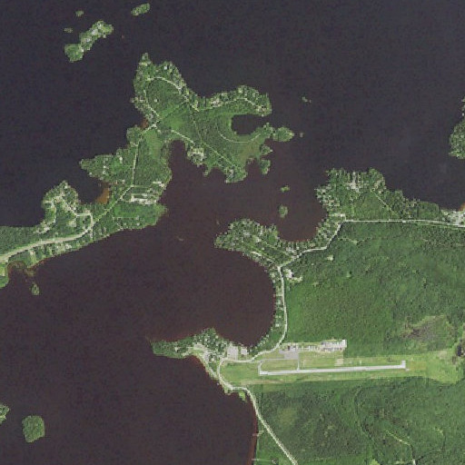 Aerial imagery of Puncher Point, MN