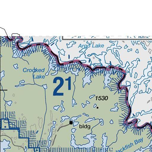 FAA VFR chart of Sinneeg Creek, MN