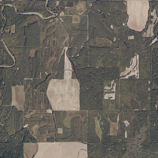 Aerial imagery of Blackhawk Bayou, MS