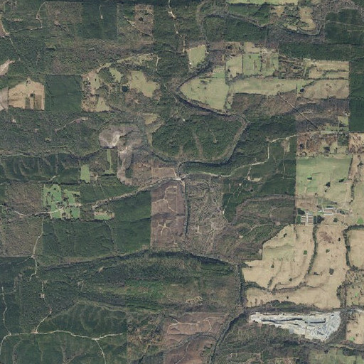 Aerial imagery of Odell Ford, AR
