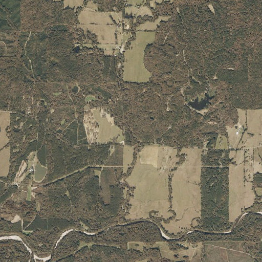 Aerial imagery of Mill Creek, MS