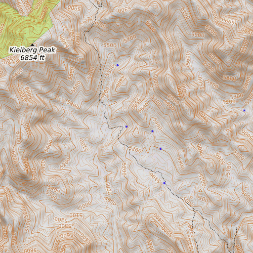 OpenTopoMap map of Knothe Spring, AZ