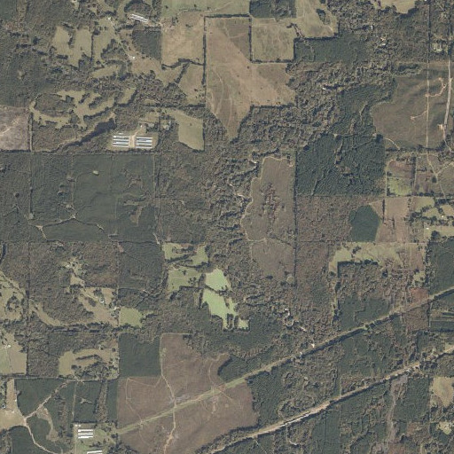 Aerial imagery of Pole Bridge Branch, MS