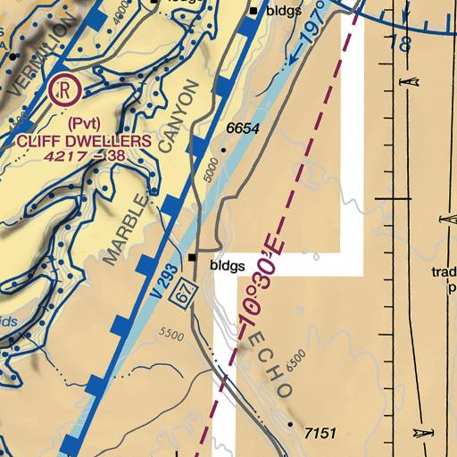 FAA VFR chart of Antelope Pass, AZ