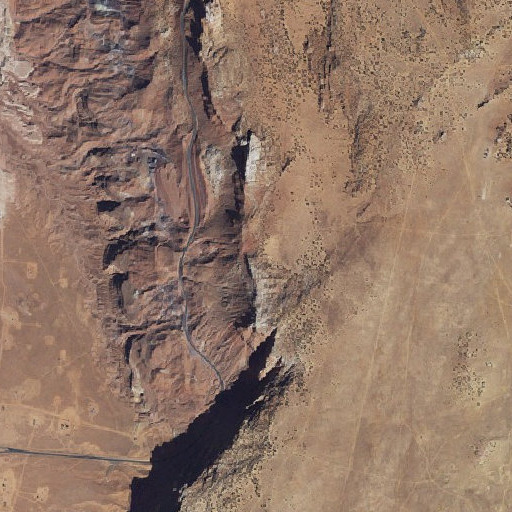 Aerial imagery of Antelope Pass, AZ
