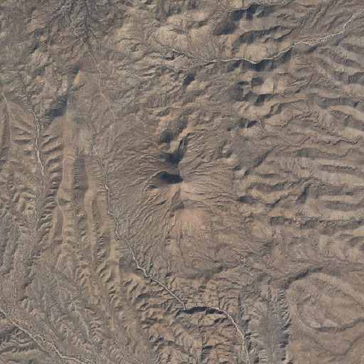 Aerial imagery of Antelope Peak, AZ