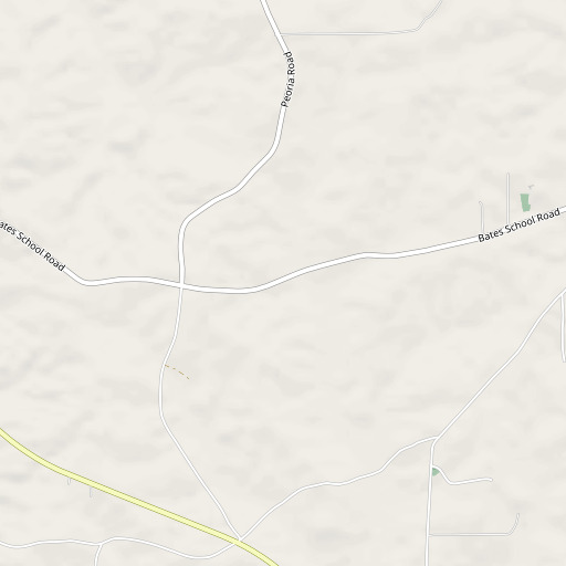 OpenStreetMap map of Bates School (historical), MS