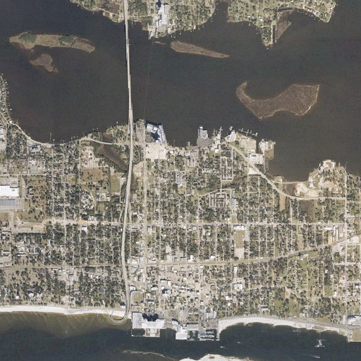 Aerial imagery of Gorenflo Elementary School, MS