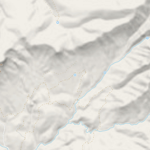 OpenStreetMap map of Antelope Spring, AZ
