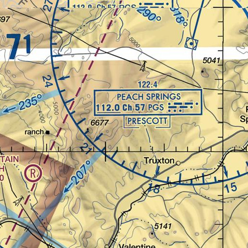 FAA VFR chart of Laughing Jack Butte, AZ