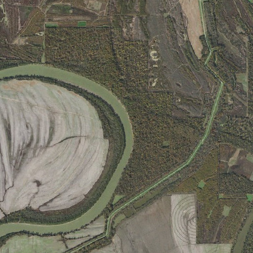 Aerial imagery of Egg Bar, AR