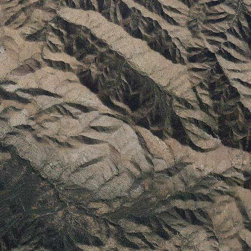 Aerial imagery of Limestone Mountain, AZ