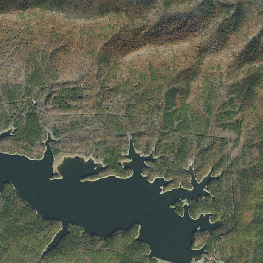 Aerial imagery of Big Branch, AR