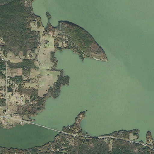 Aerial imagery of Cave Branch, AR