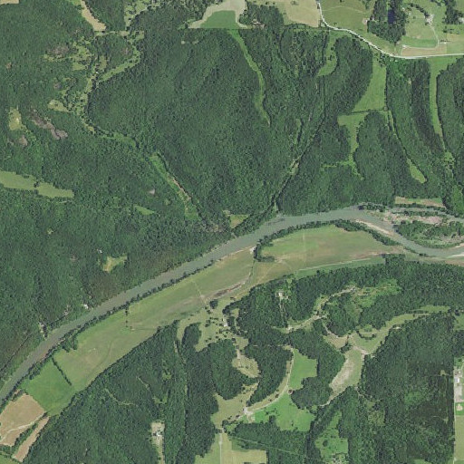 Aerial imagery of Boardman Creek, MO