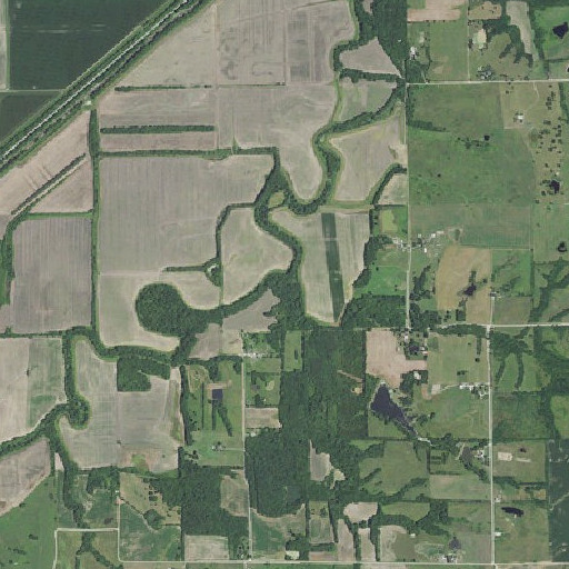 Aerial imagery of Brush Creek, MO