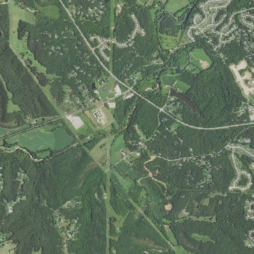Aerial imagery of Buck Creek, MO