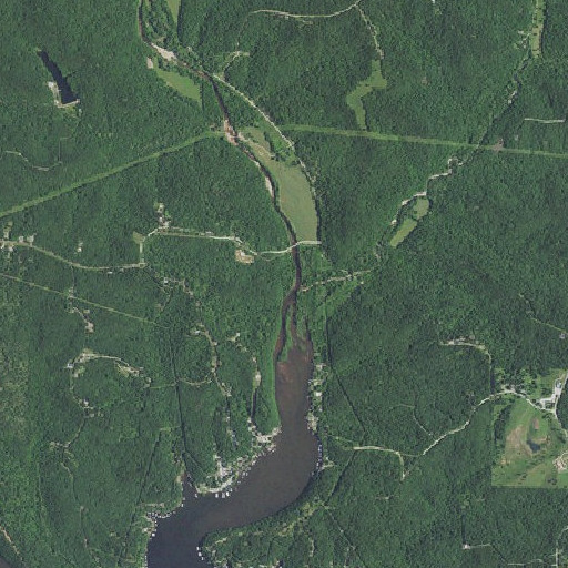 Aerial imagery of Coffee Creek, MO