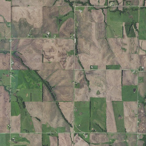 Aerial imagery of Hardesty School, MO