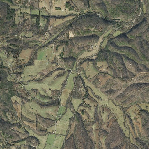 Aerial imagery of Haw Branch, AR