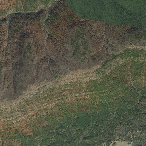 Aerial imagery of Hickory Knob, AR