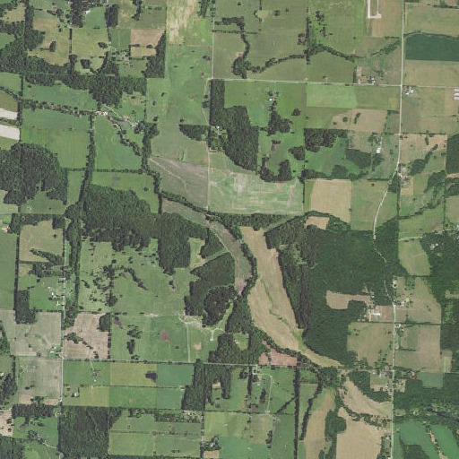 Aerial imagery of Hudson Creek, MO