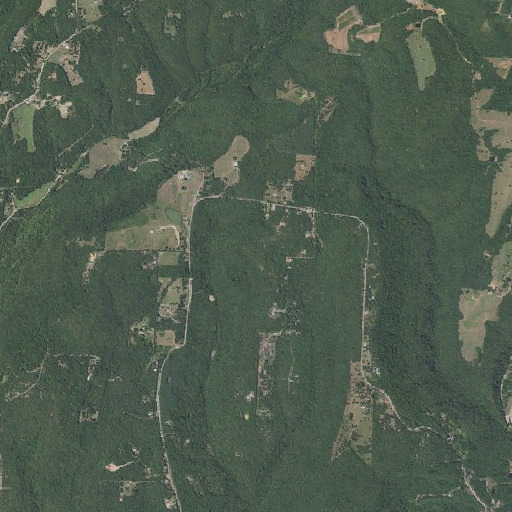 Aerial imagery of High Rock, AR