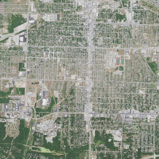 Aerial imagery of Irving Elementary School, MO