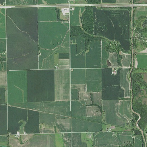 Aerial imagery of Jackspine School, MO