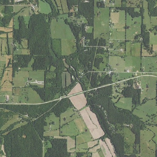 Aerial imagery of Johnson Creek, MO