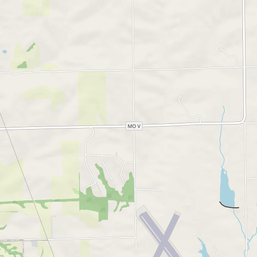 OpenStreetMap map of Jones School (historical), MO