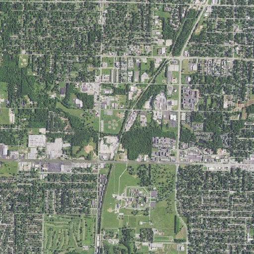 Aerial imagery of Jordan Creek, MO