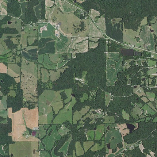 Aerial imagery of Kaiser Hill, MO