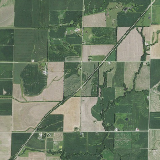 Aerial imagery of Kaye School, MO