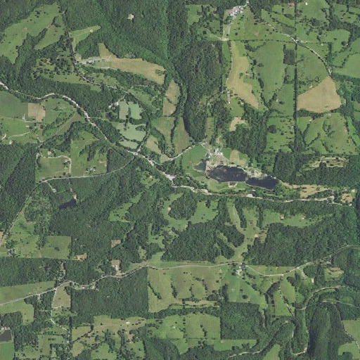 Aerial imagery of Mayhan Branch, MO
