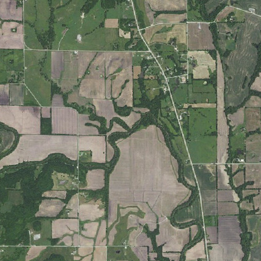 Aerial imagery of McDonald Branch, MO
