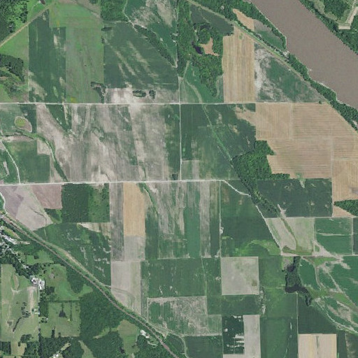 Aerial imagery of Methodist Cemetery, MO