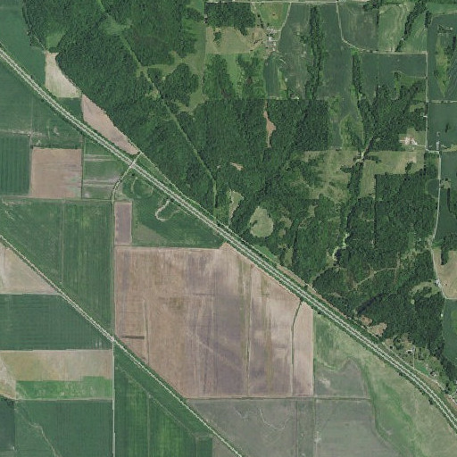 Aerial imagery of Mill Hollow, MO