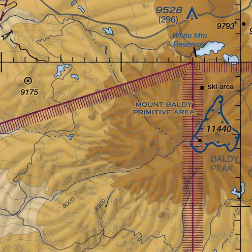 FAA VFR chart of Apache Butte, AZ