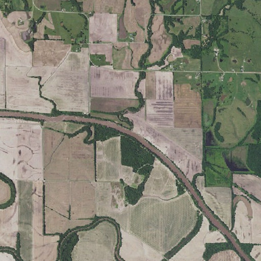 Aerial imagery of Muddy Creek, MO