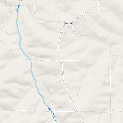OpenStreetMap map of Noels Store, MO