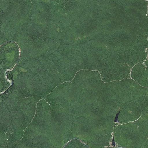 Aerial imagery of Pulltite Ridge, MO