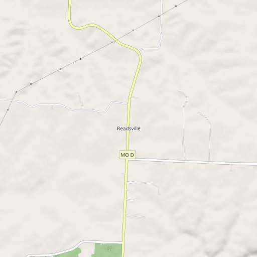 OpenStreetMap map of Readsville, MO