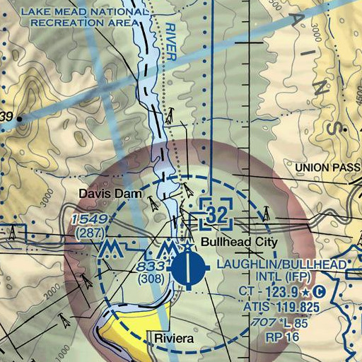 FAA VFR chart of Loaf Rock, AZ