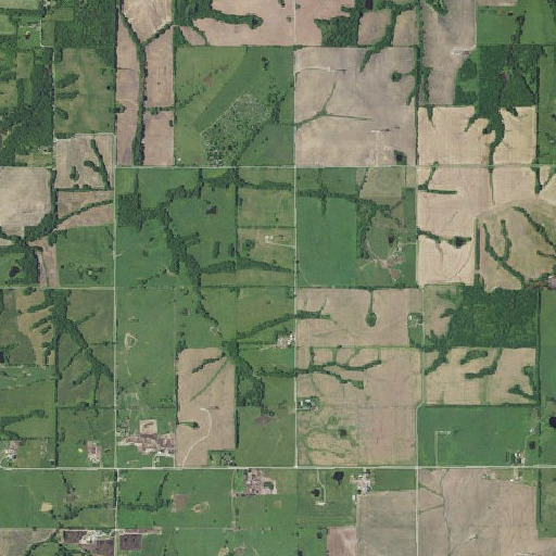 Aerial imagery of Ogle School (historical), MO