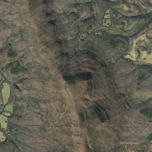 Aerial imagery of Point Peter, AR